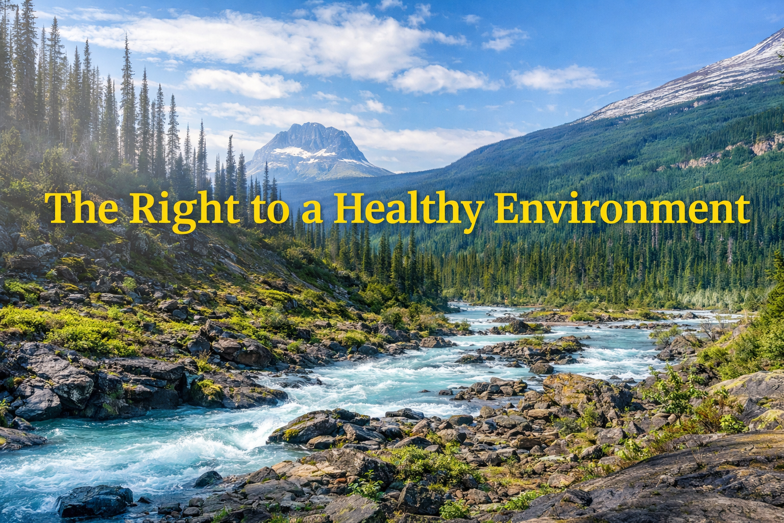 On the Right to a Healthy Environment